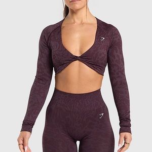 NWOT GYMSHARK ADAPT SAFARI SEAMLESS SET